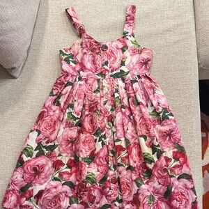 Lola + The Boys Pink Floral Dress 12